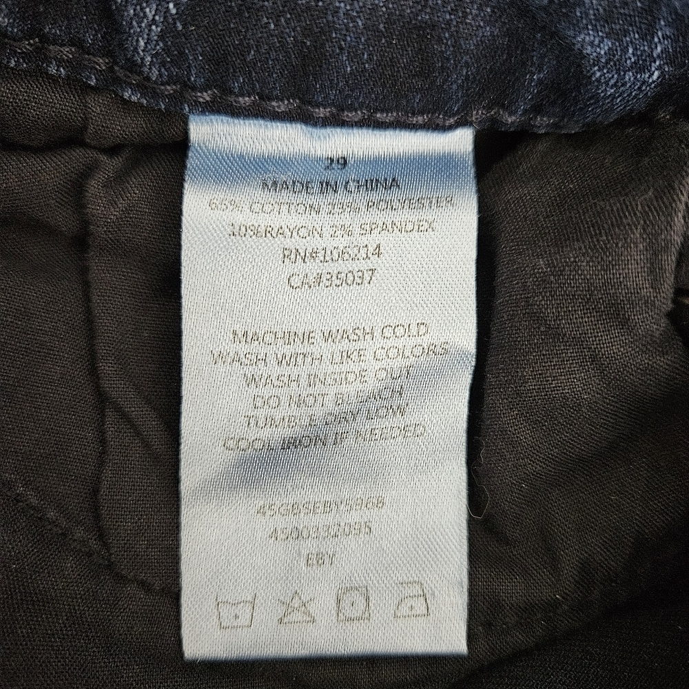 Joes Jeans Skinny Leg Mid Rise Eby Dark Wash Stretch Denim 29 - Picture 5 of 5